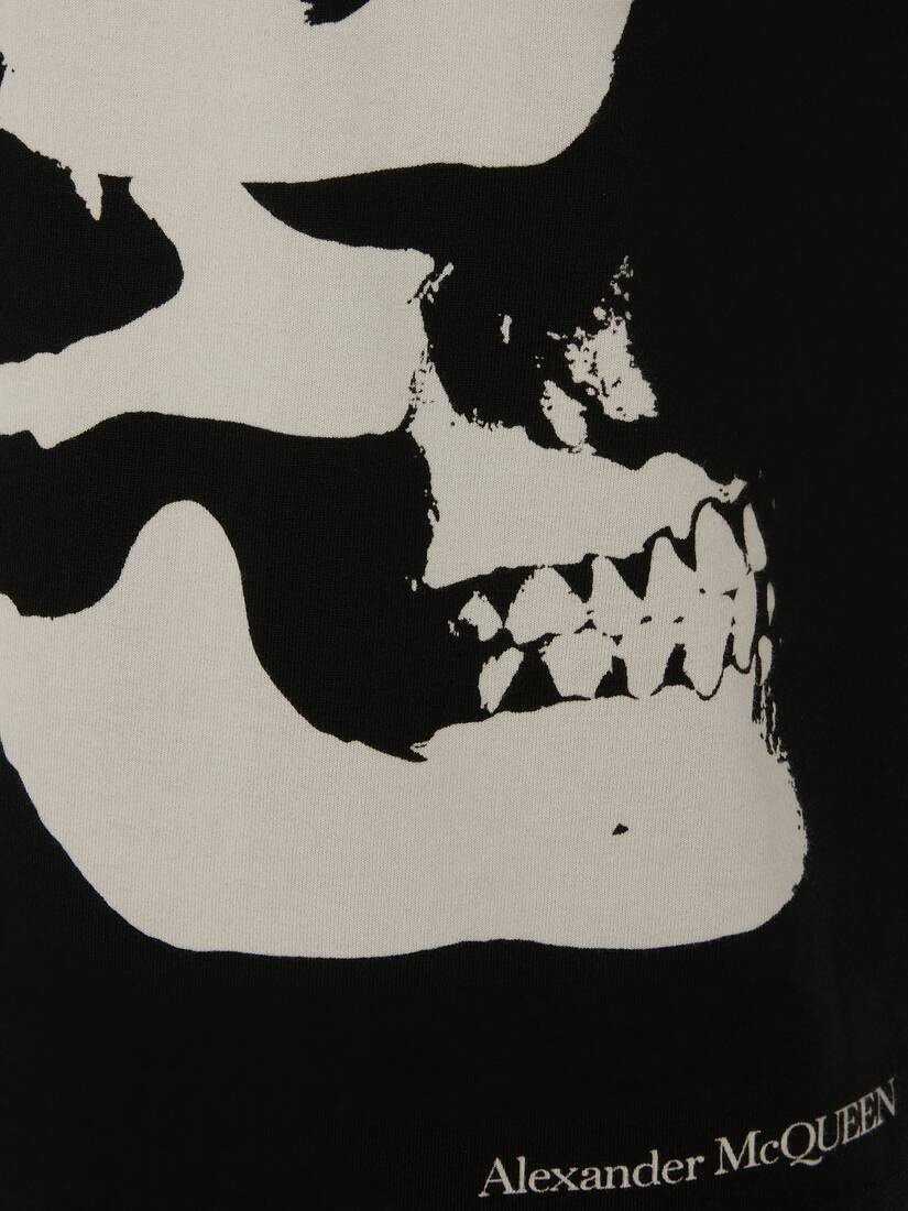Skull Camouflage T-shirt in Black - 5