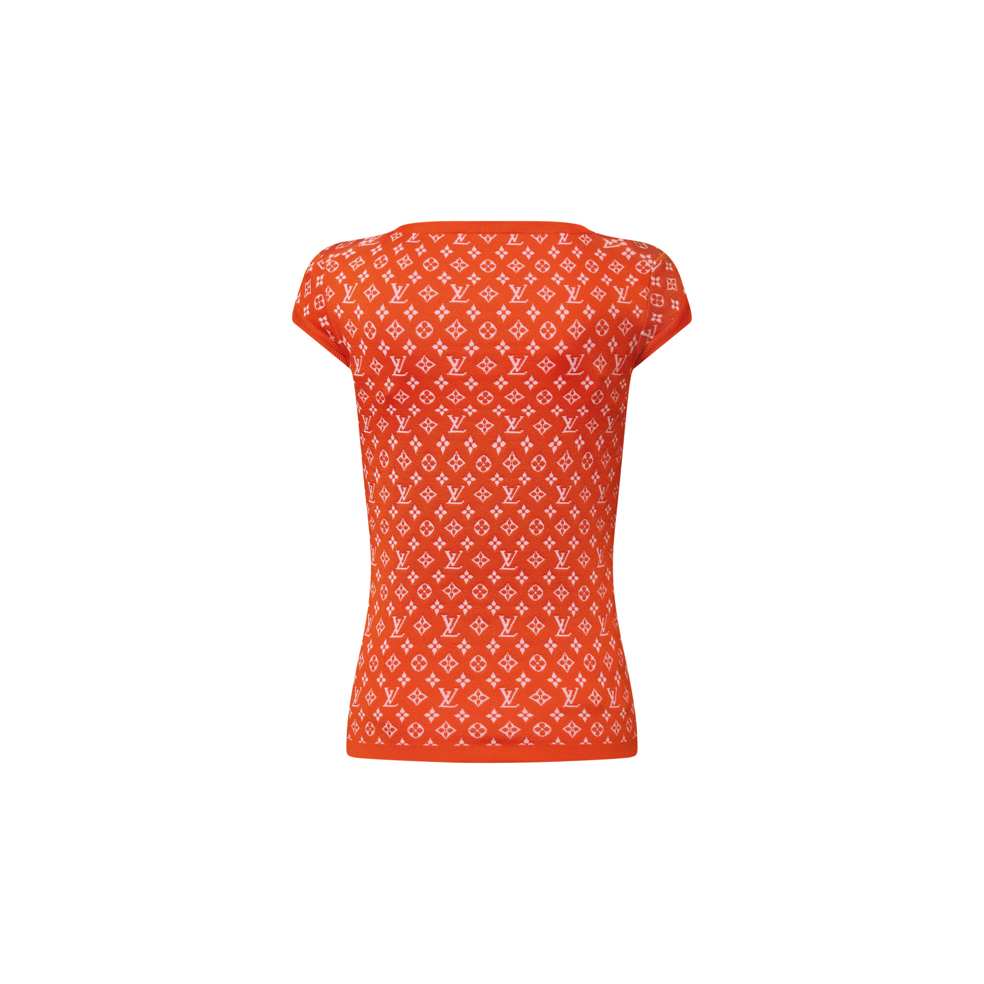 Monogram Jacquard Knit Top - 3