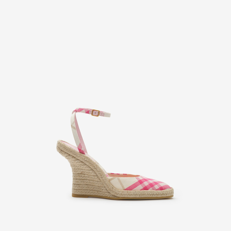 Check Mews Espadrille Pumps​ 1