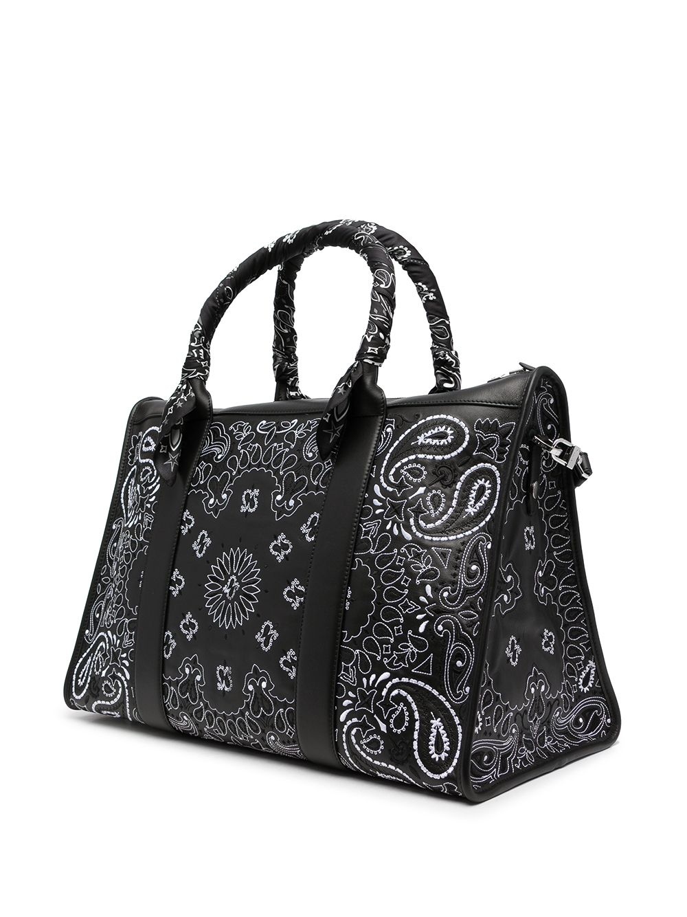 paisley-print tote bag - 3