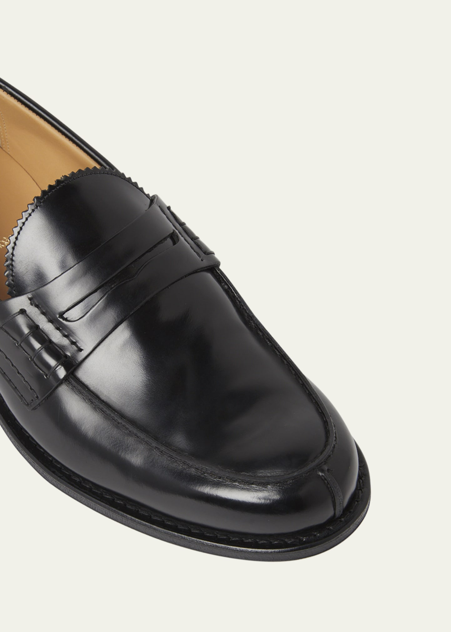 Men's Pembrey 2.0 Rubber-Sole Leather Penny Loafers - 4