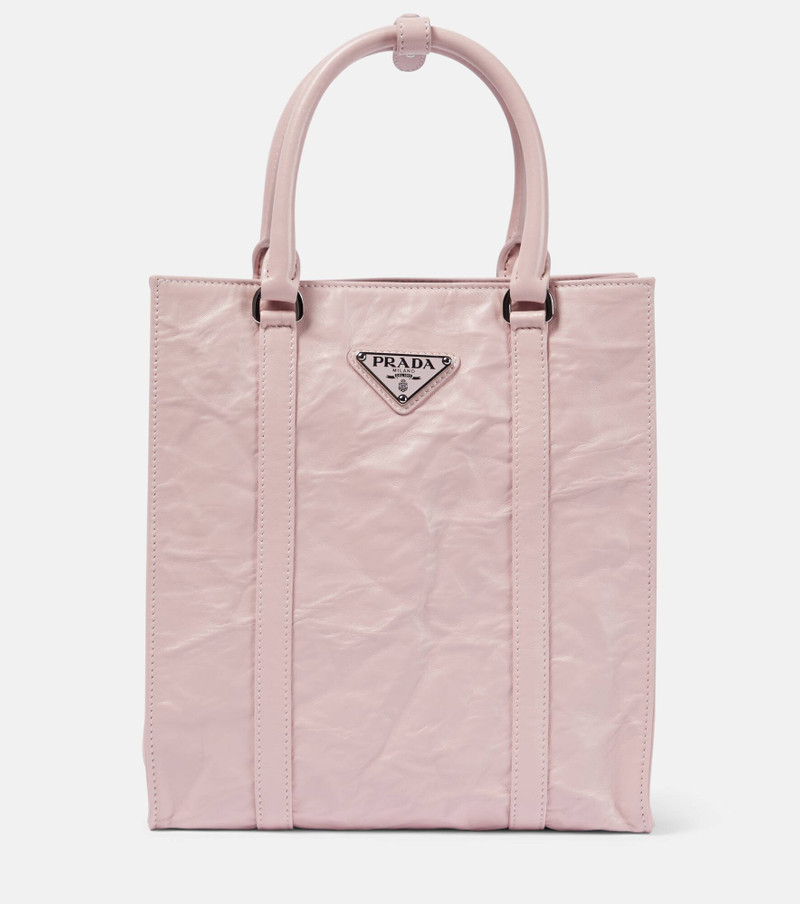 Leather tote bag 1