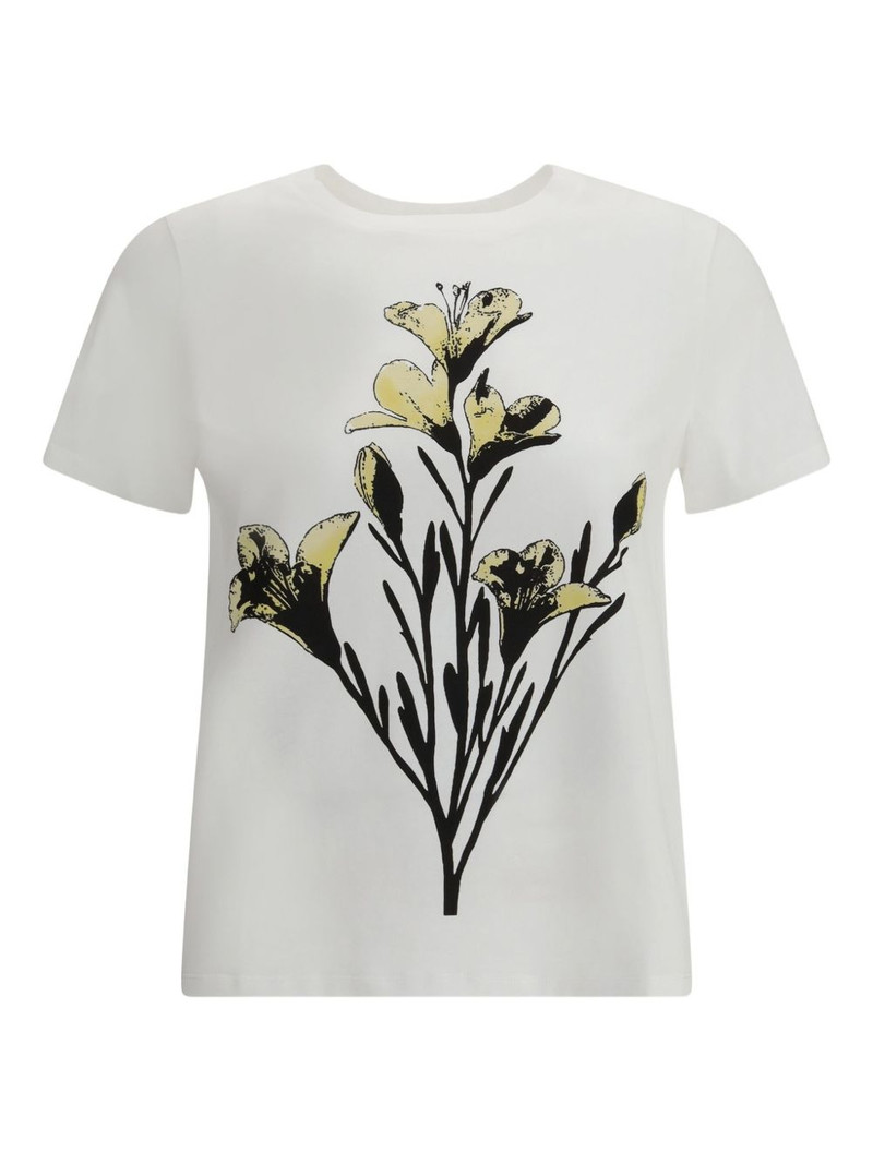 Max Mara Guglia floral-print T-shirt outlook