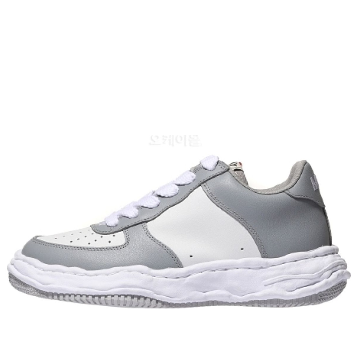 Maison MIHARA YASUHIRO Wayne OG Sole Leather Low 'Grey White' A08FW706-GRYWHT - 1