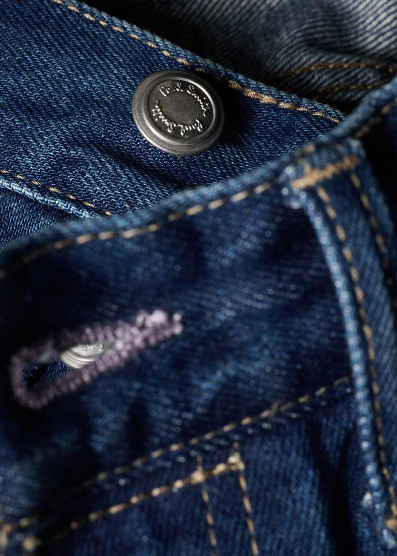 Paul Smith Straight-Fit Mid-Wash Jeans outlook