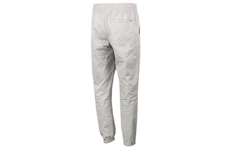 PUMA PUMA Downtown Small Logo Pants 'Grey Black' 531434-09 outlook