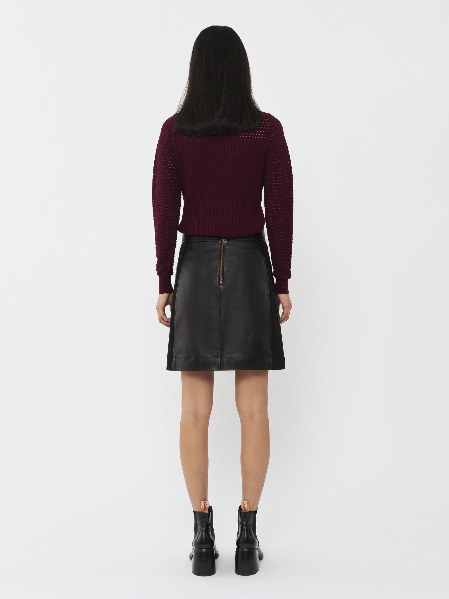 OPEN-STITCH CARDIGAN - 3