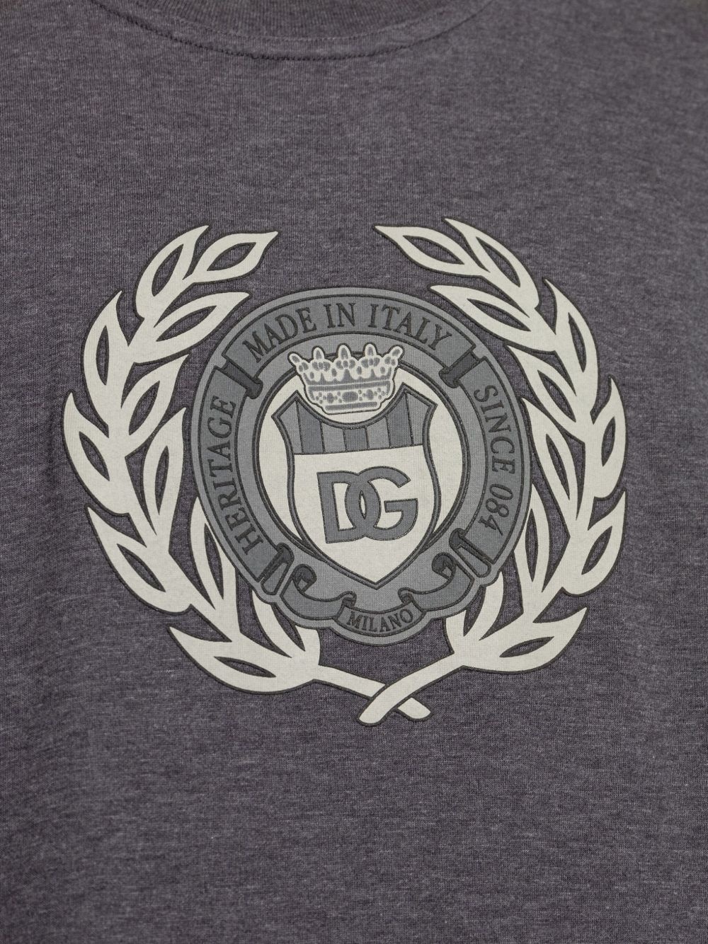 logo-print T-shirt - 5
