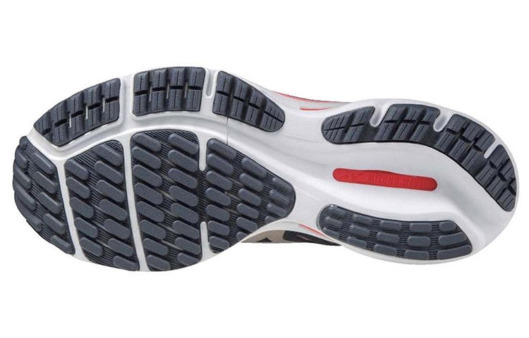 (WMNS) Mizuno Wave Rider 24 'Navy Red' J1GD200343 - 5