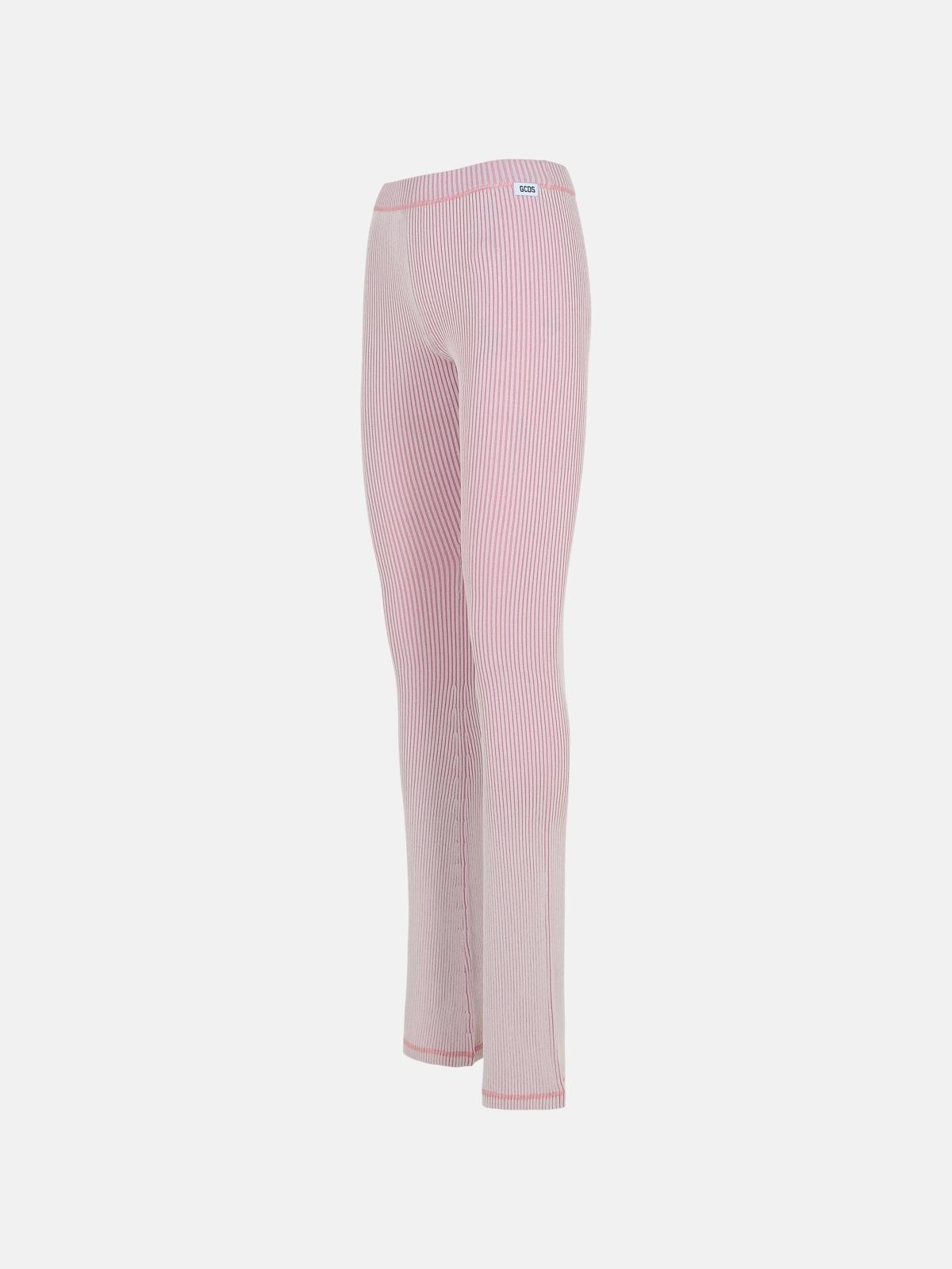 LEGGINGS IN PINK VISCOSE BLEND - 2