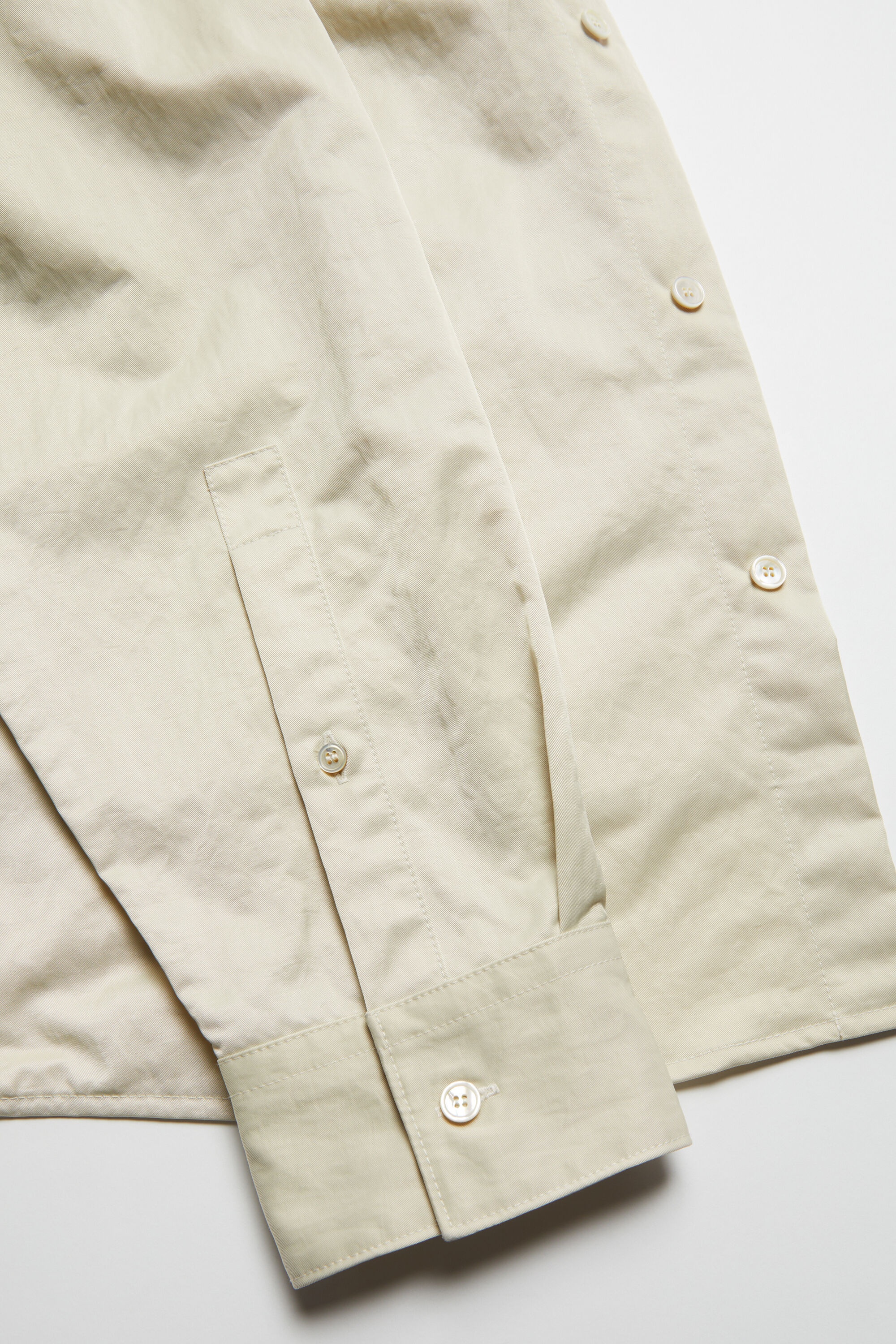 Nylon overshirt - Ivory white - 7