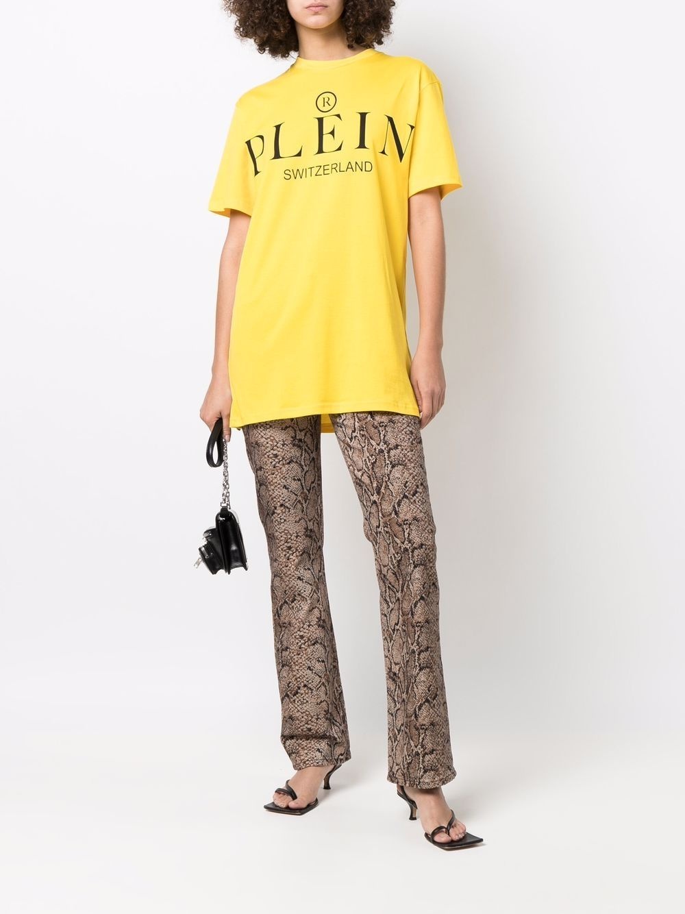 logo-print cotton T-shirt - 2