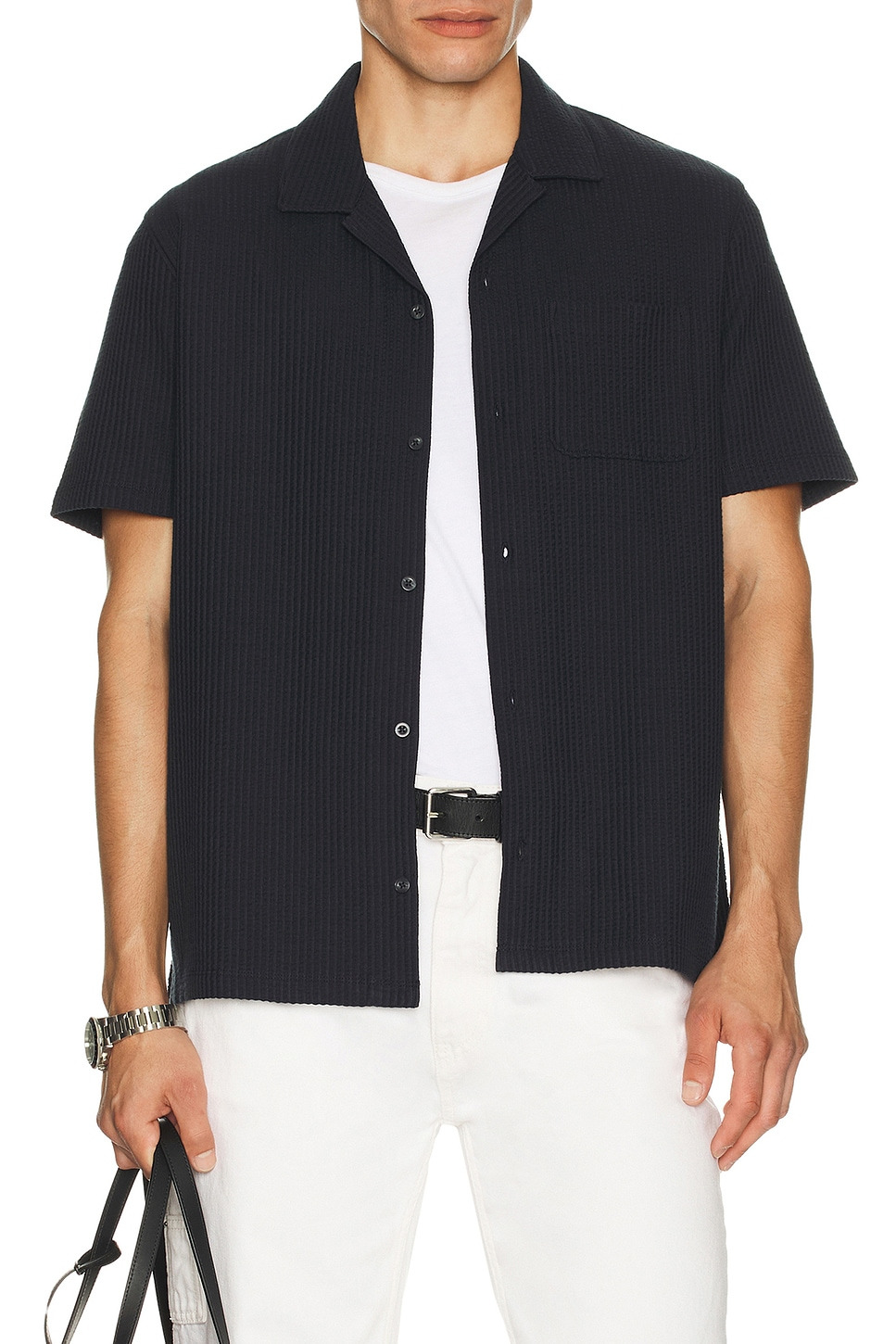 Seersucker Cabana Shirt - 4