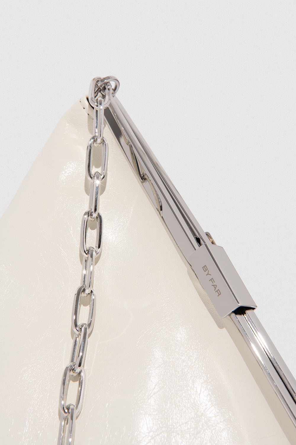Prisma Limewash Creased Leather Top-Handle Bag - 3