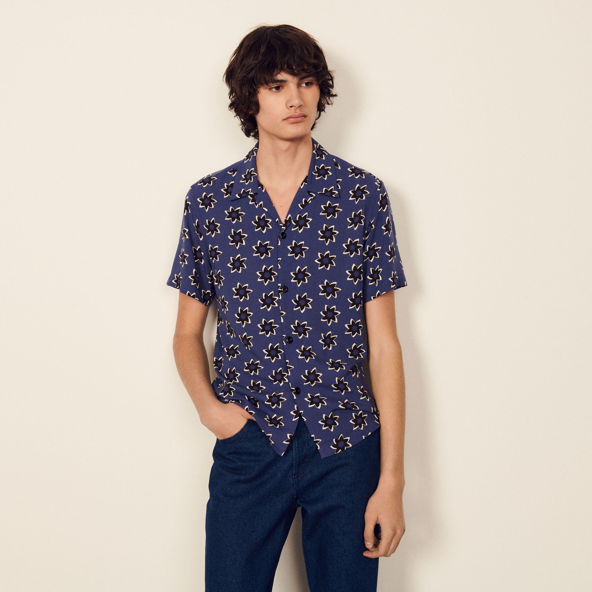 Printed flowing shirt - 2