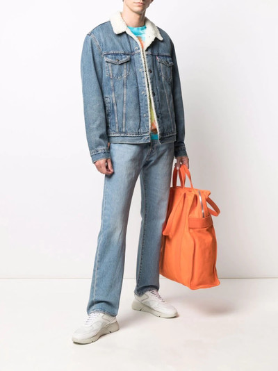 Levi's faux shearling-lined denim jacket outlook