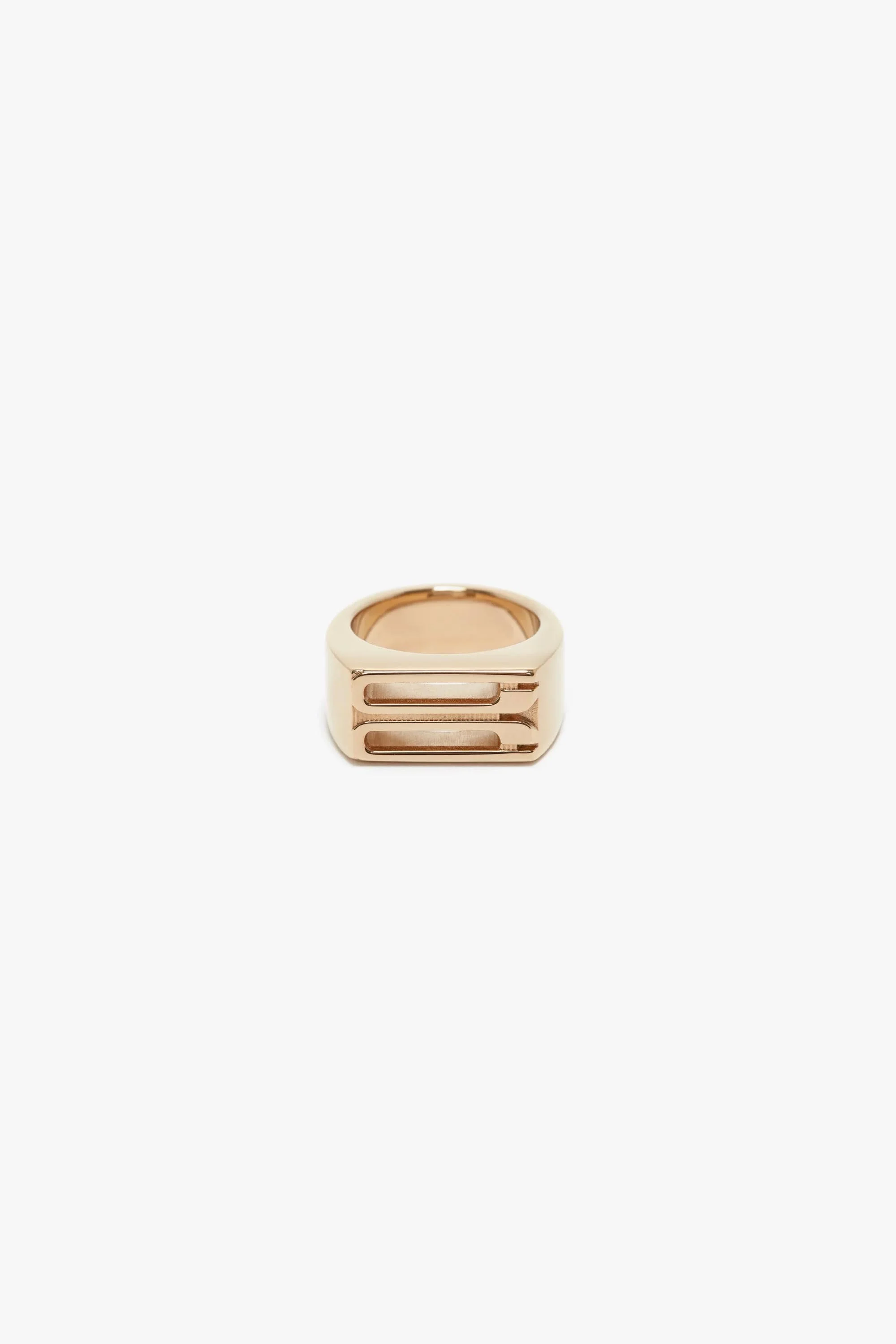 Exclusive Frame Signet Ring In Gold - 1