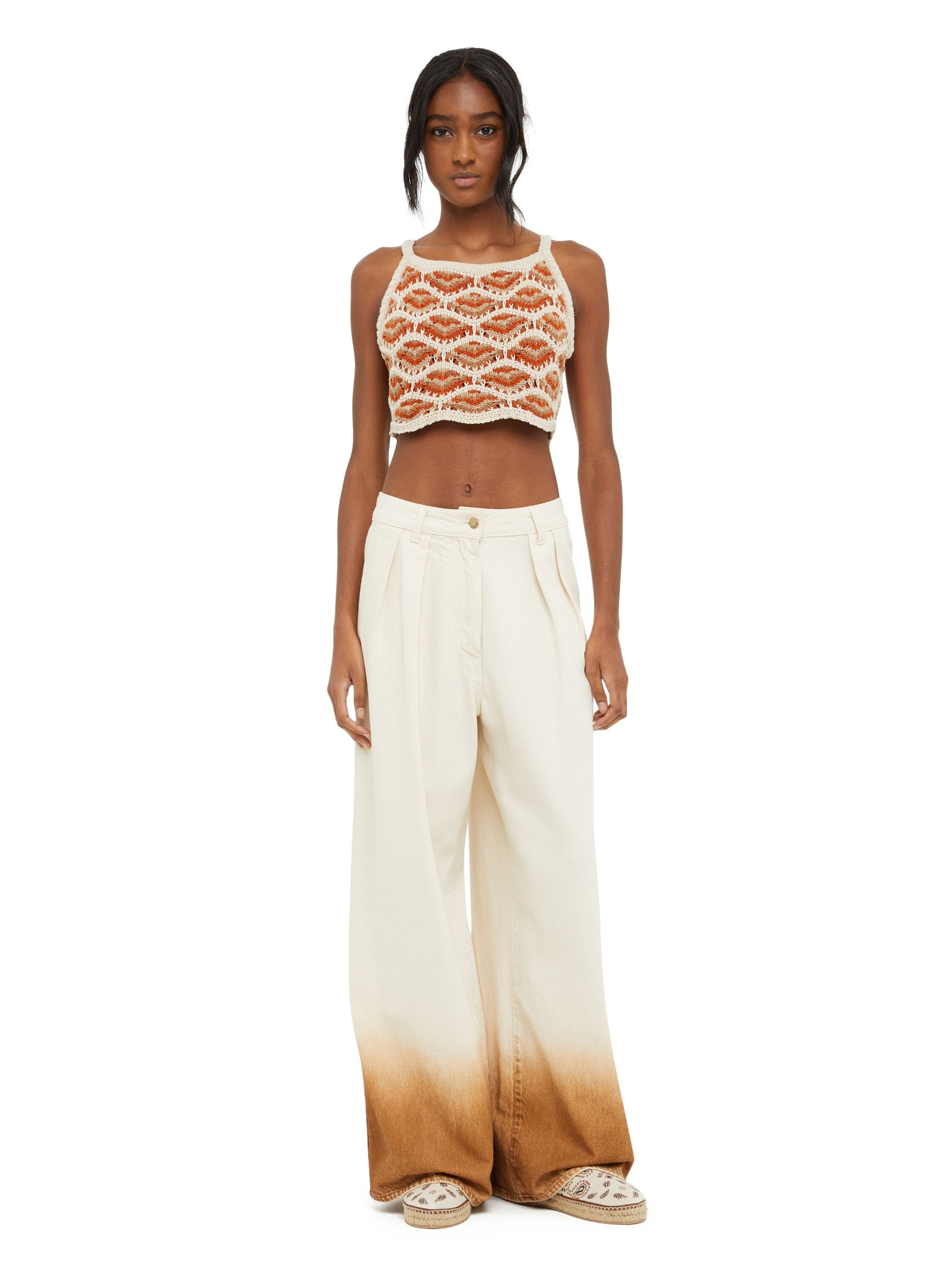 Bright Hues Denim Pants - 4