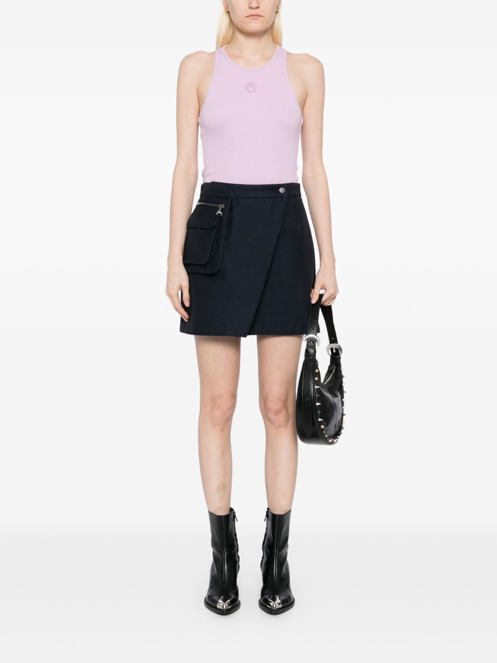 moon-logo tank top - 2