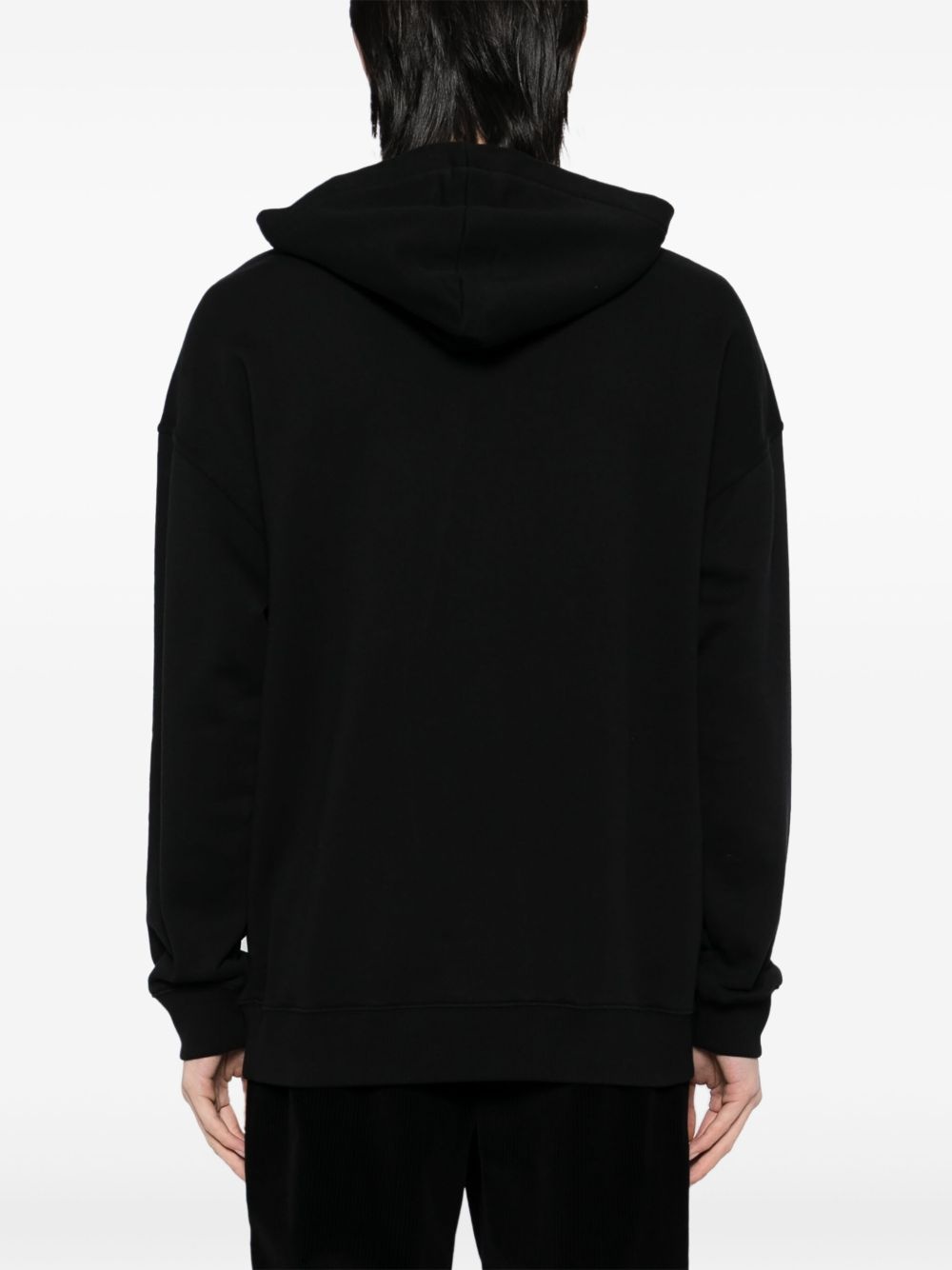 logo-print hoodie - 4