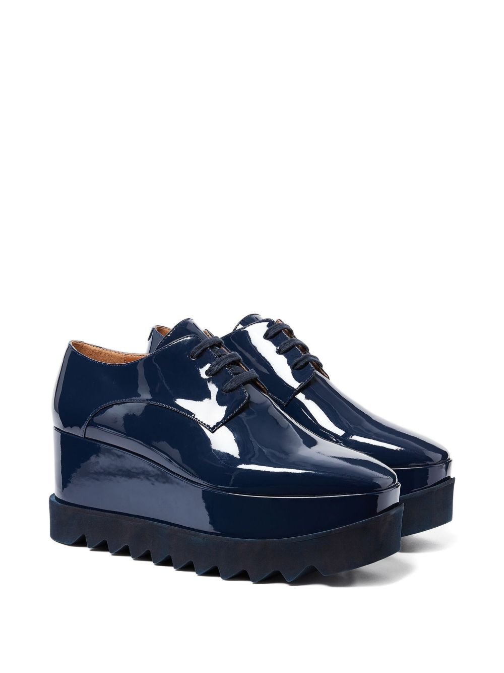 platform derby shoes - 2
