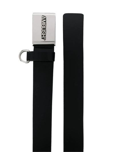 Ambush raised-logo buckle belt outlook