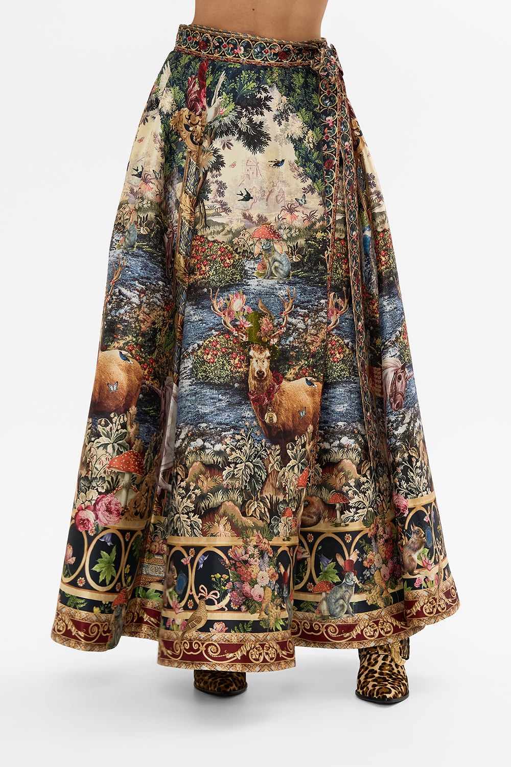 MAXI WRAP SKIRT - 5