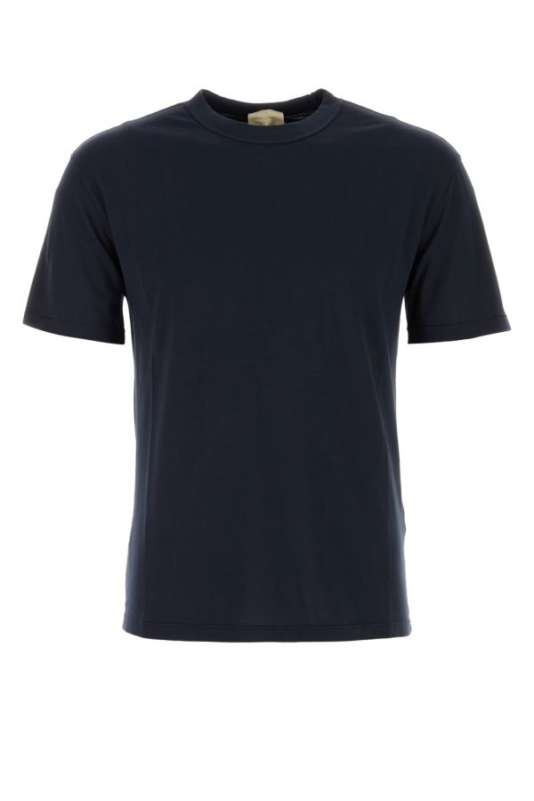 Midnight blue cotton t-shirt - 1