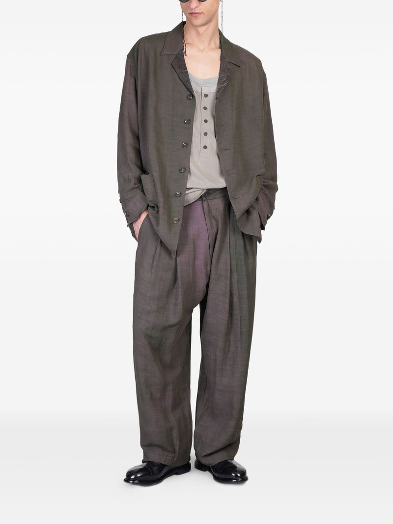 Ziggy Chen cotton-blend shirt outlook