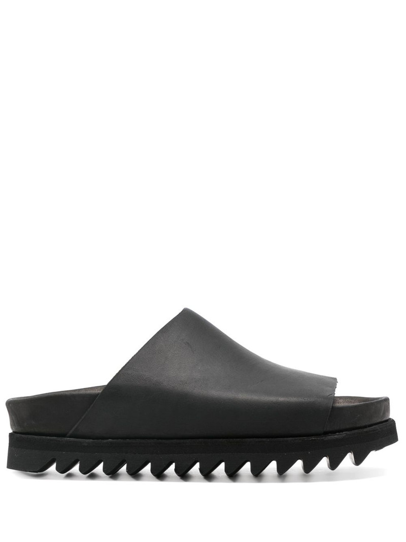 leather slides 1