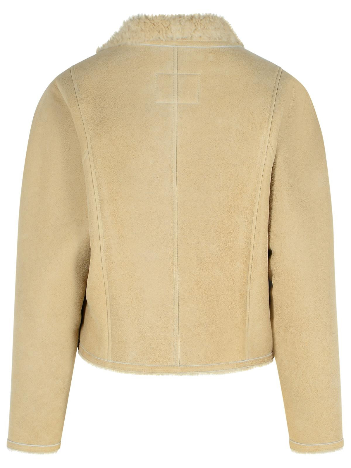 Isabel Marant 'Blondine' Shearling Ecru Jacket Women - 3