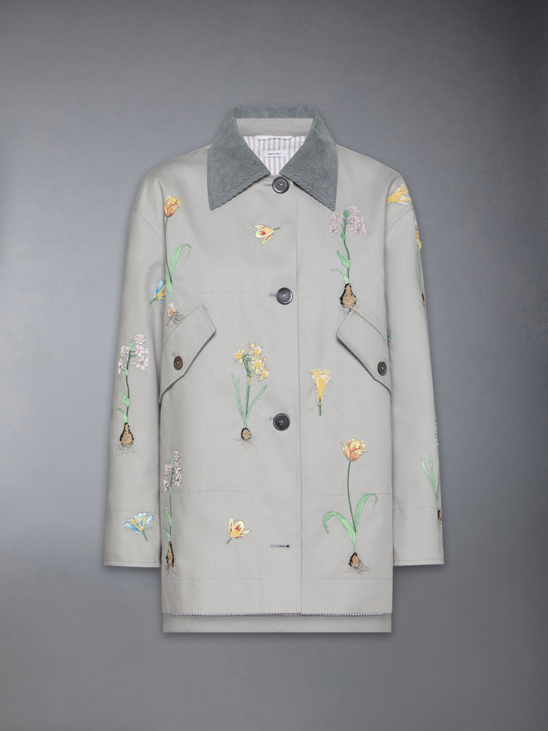 MACKINTOSH FLORAL GARDENING COAT 7