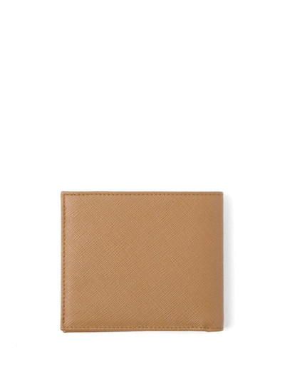 Prada Saffiano leather bi-fold wallet outlook