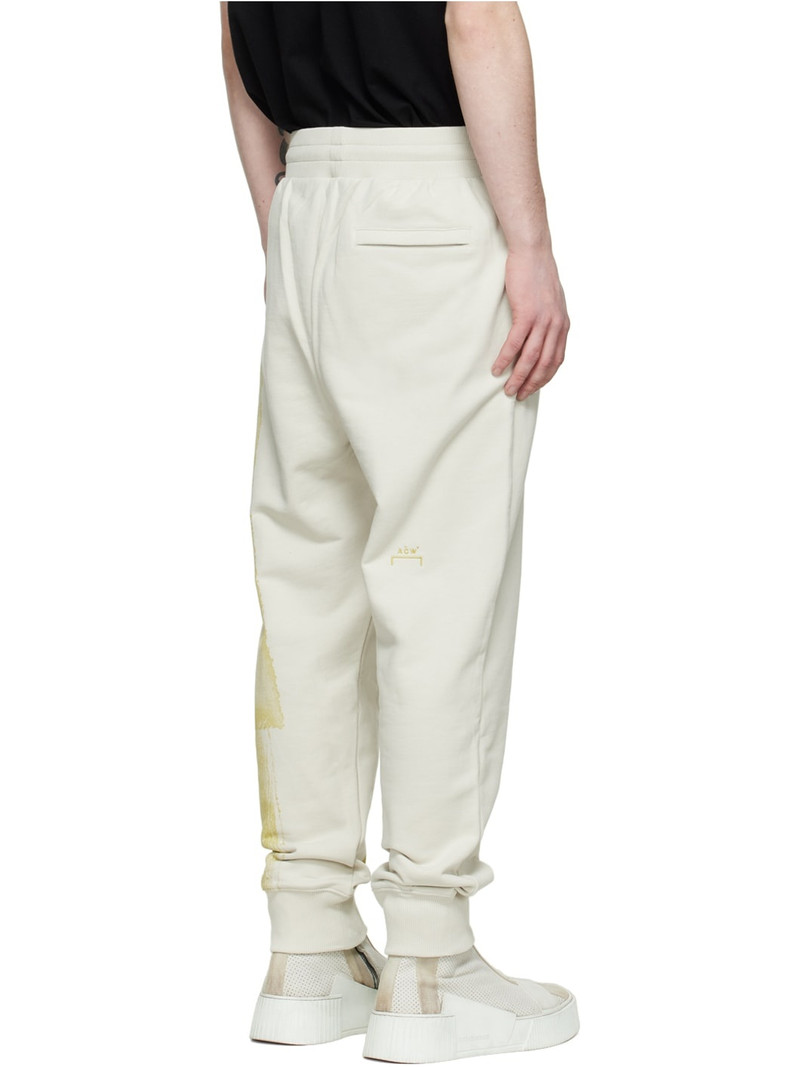 Off-White Cotton Lounge Pants 3