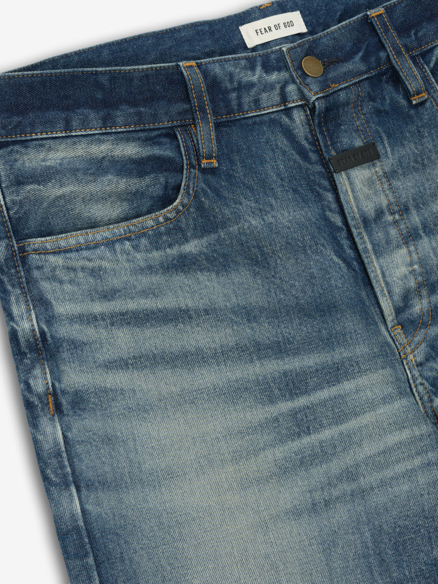 Straight 5 Pocket Jean - 3