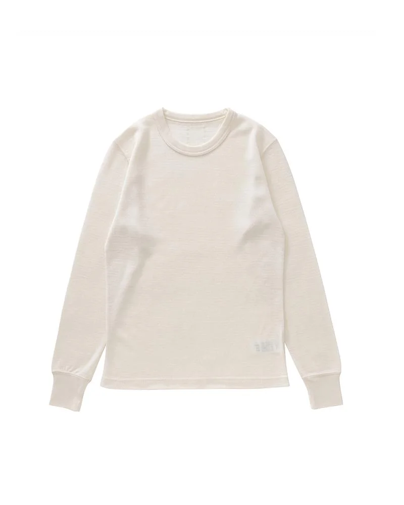 THERMAL CREW L/S (SUPERFINE) WHITE - 1