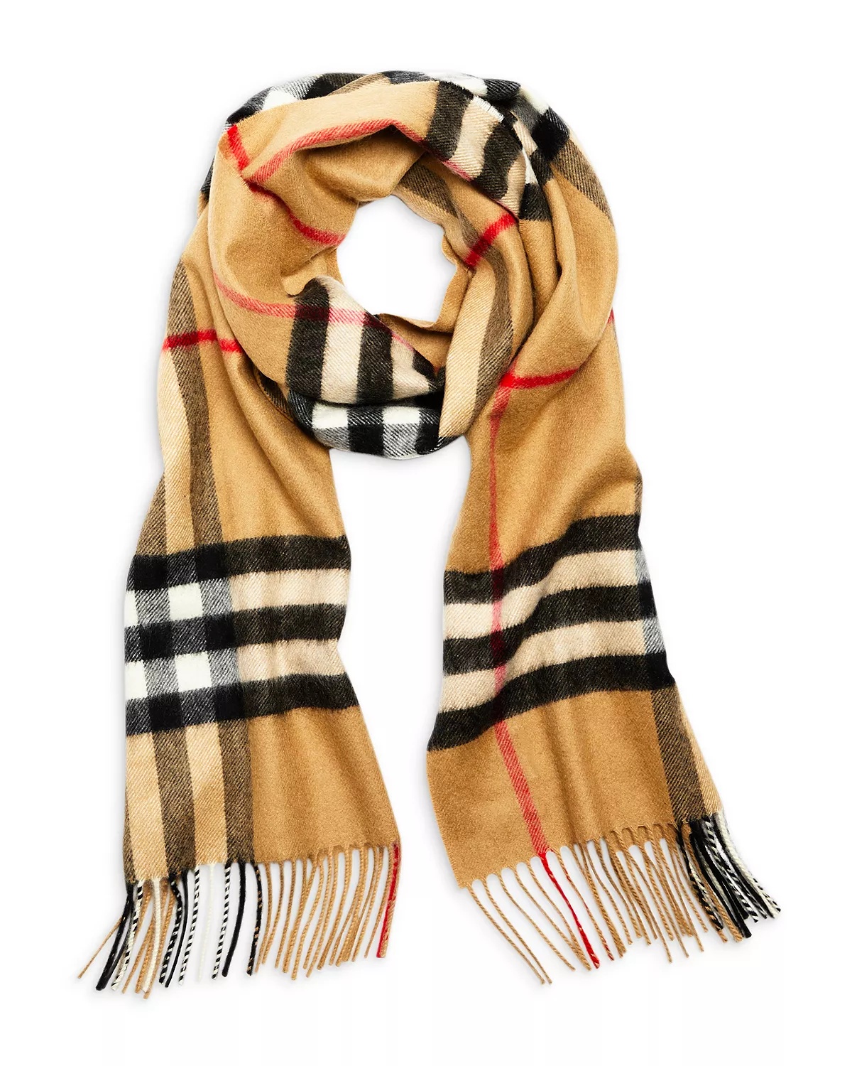 Classic Check Cashmere Scarf - 4