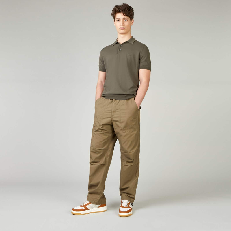 HOGAN Polo Shirt in Cotton Knit Green outlook