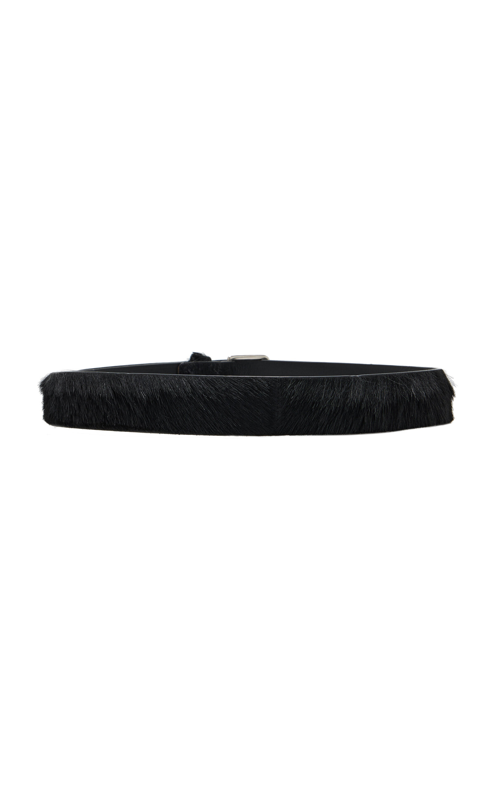 Classic Pony Hair Maxi Belt black - 3