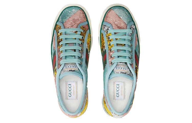 (WMNS) Gucci Tennis 1977 'Sequin - Multi' 652622-2MO10-8492 - 3