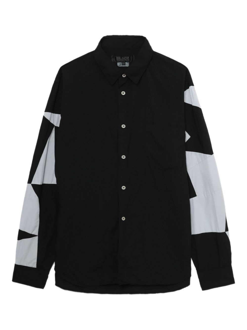 geometric-print shirt - 1
