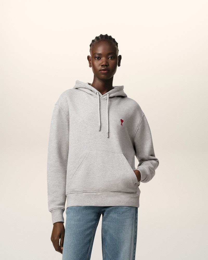 AMI Paris RED AMI DE COEUR HOODIE outlook