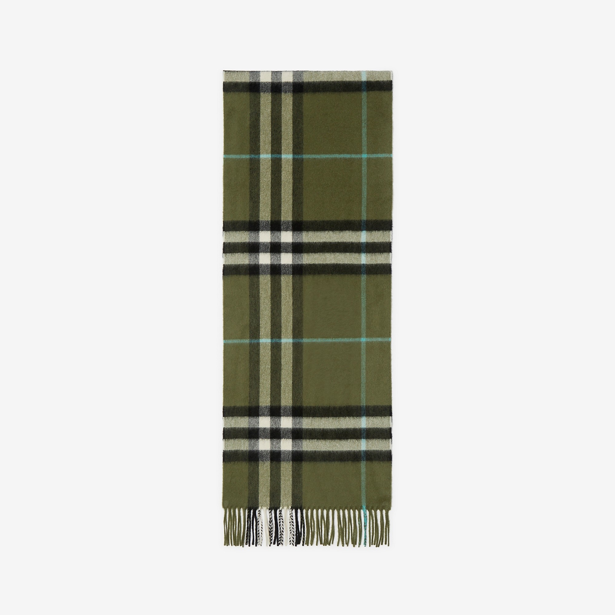 Burberry Check Cashmere Scarf - 2