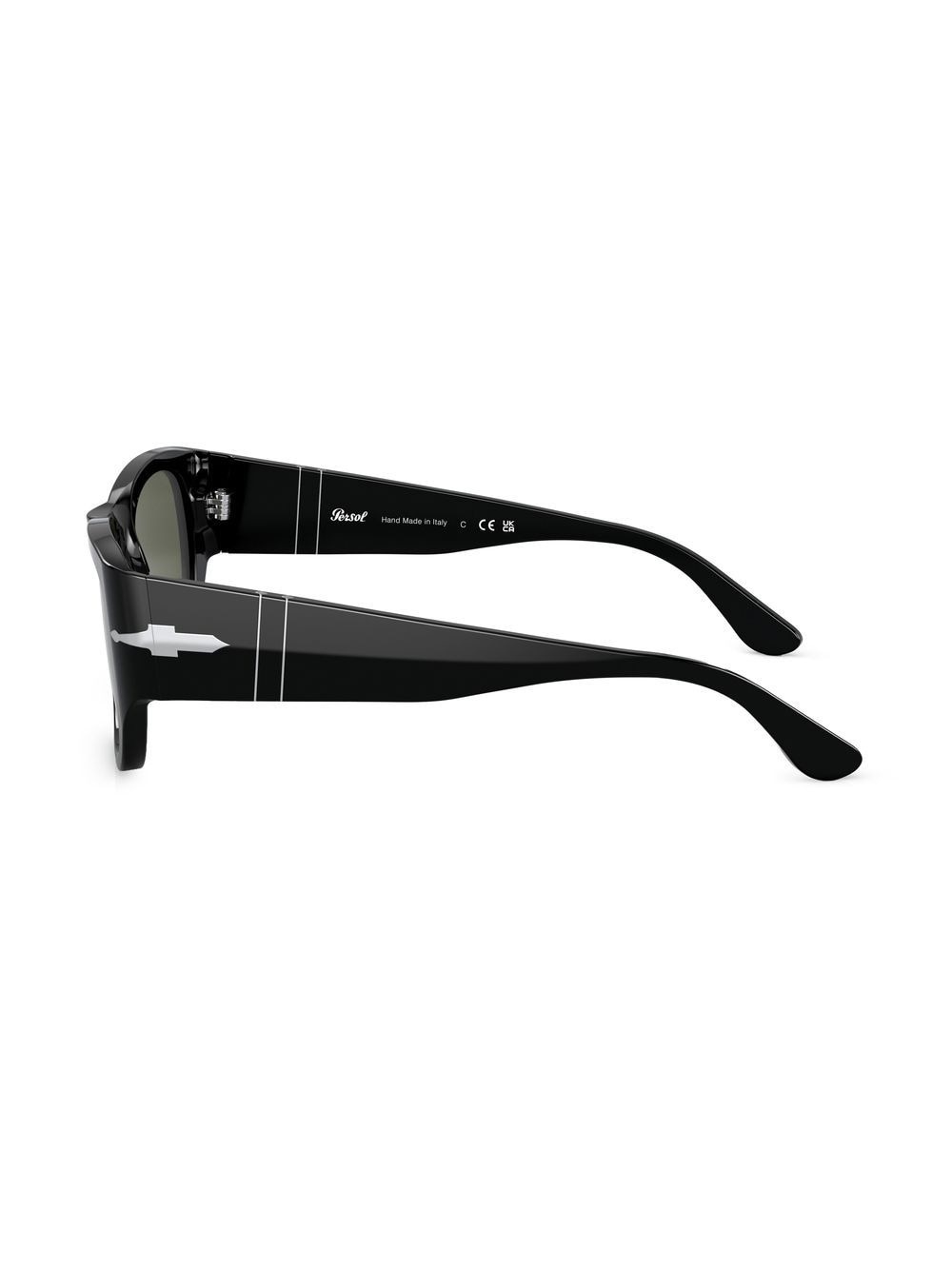 square-frame tinted sunglasses - 3