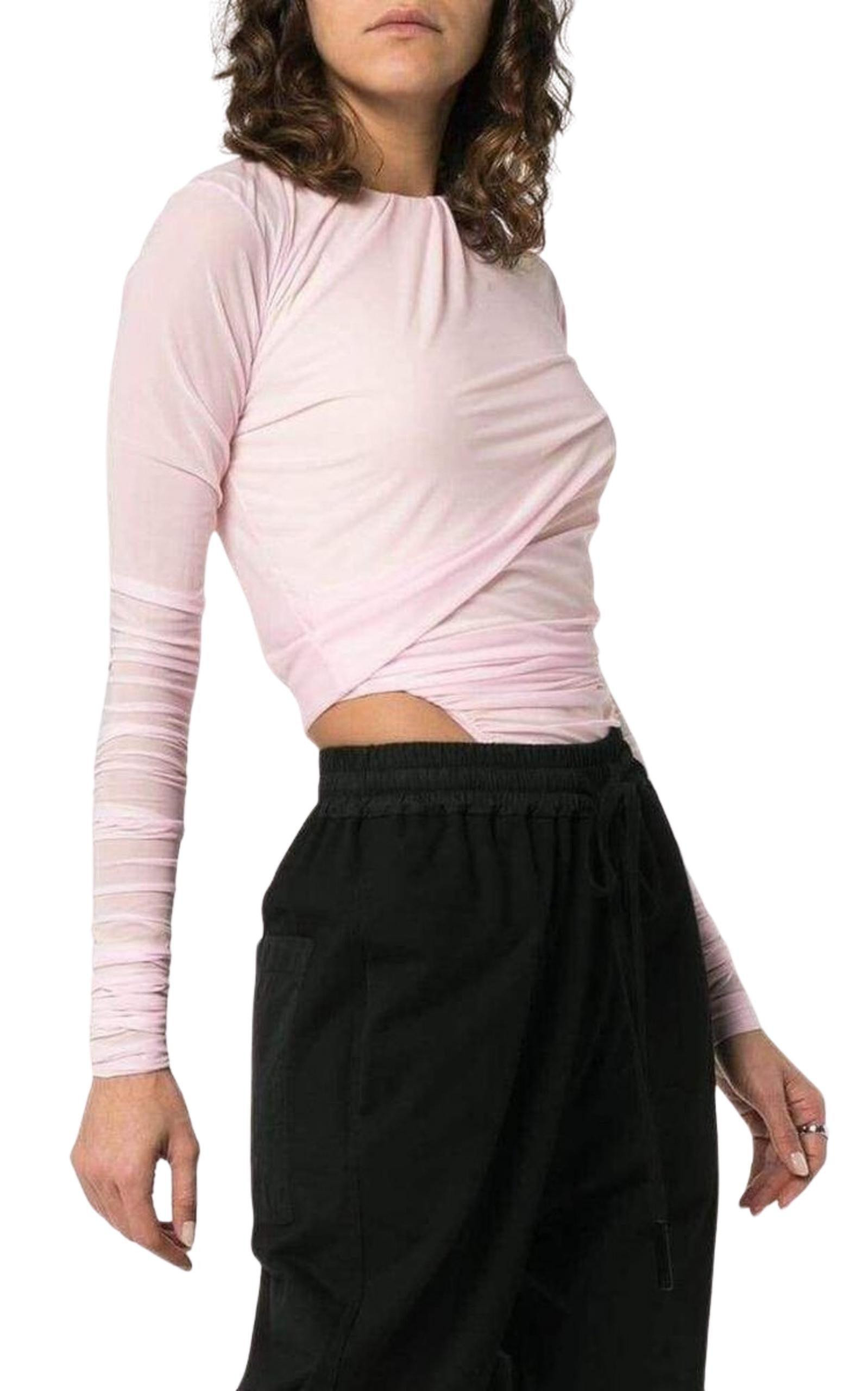 Cut Out Hip Long Sleeved Bodysuit - 3