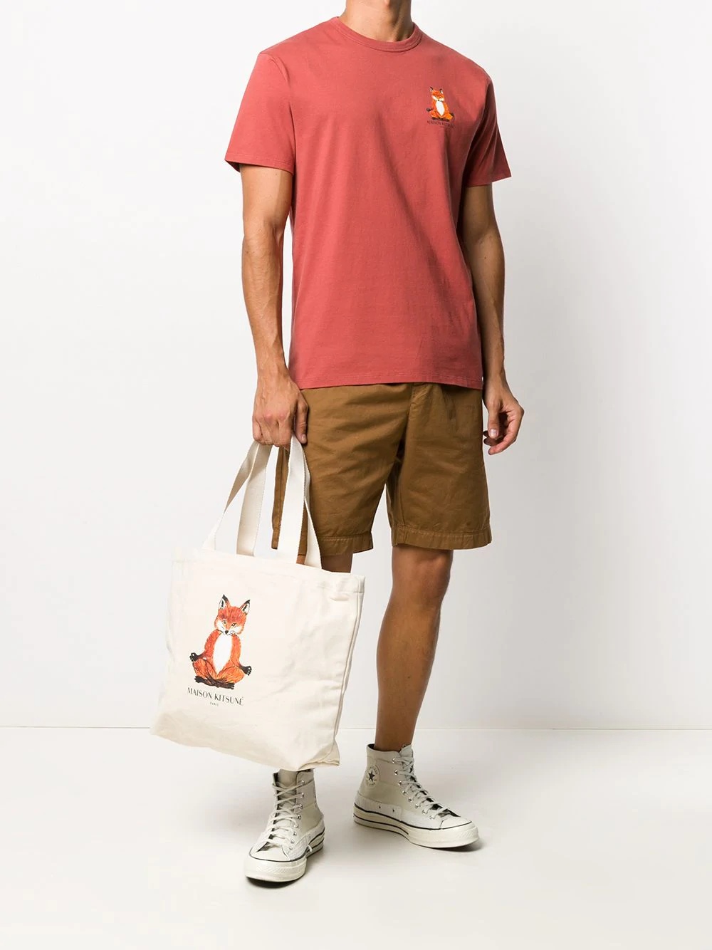 Yoga Fox canvas tote - 2