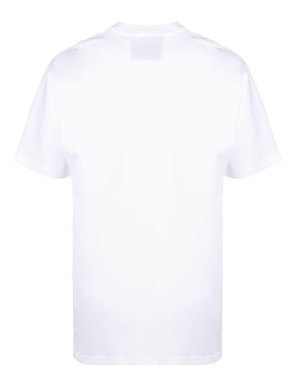 illustration-print organic cotton T-shirt - 2