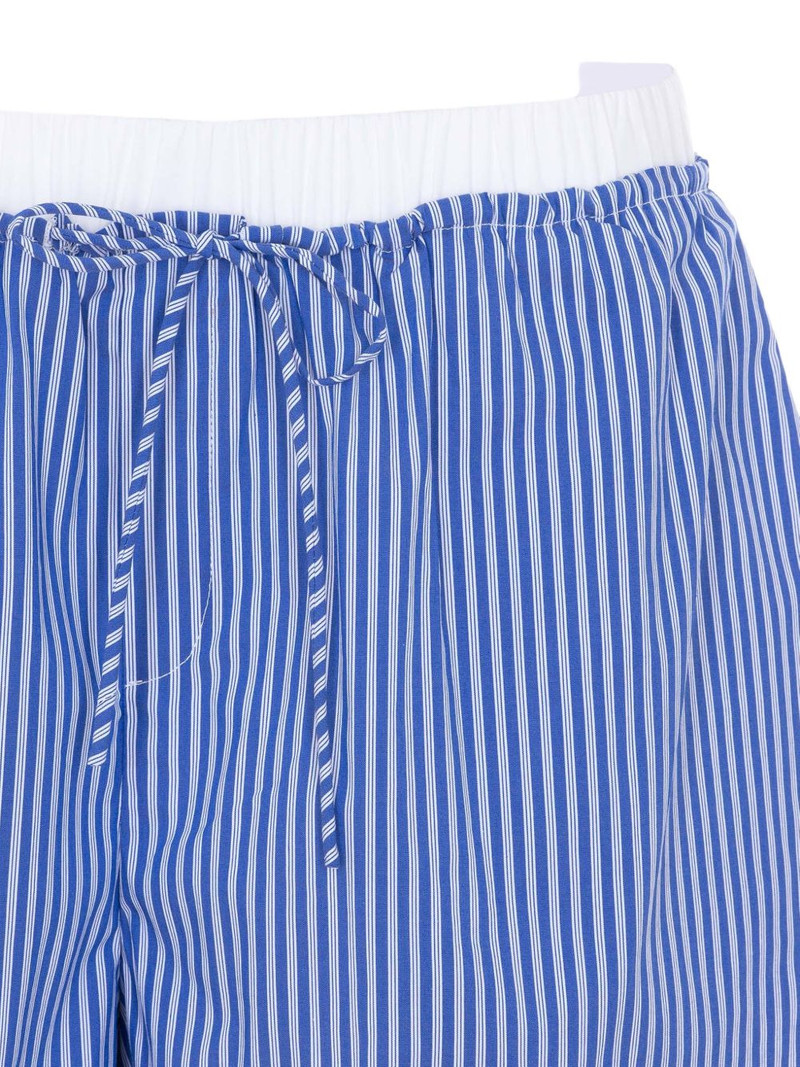 striped drawstring shorts 4