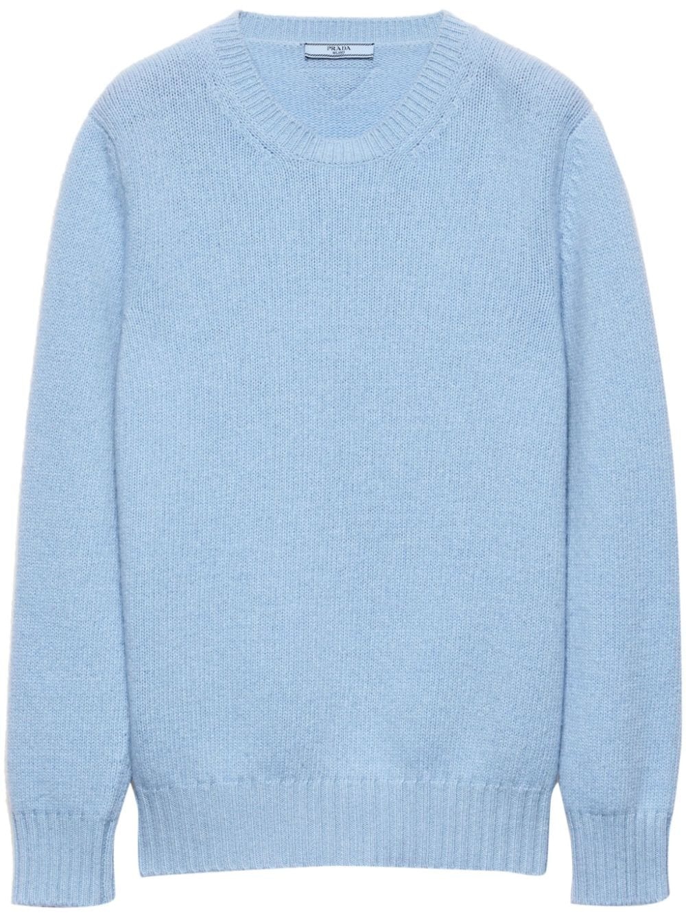 Wool and cashmere crew-neck sweater - 1