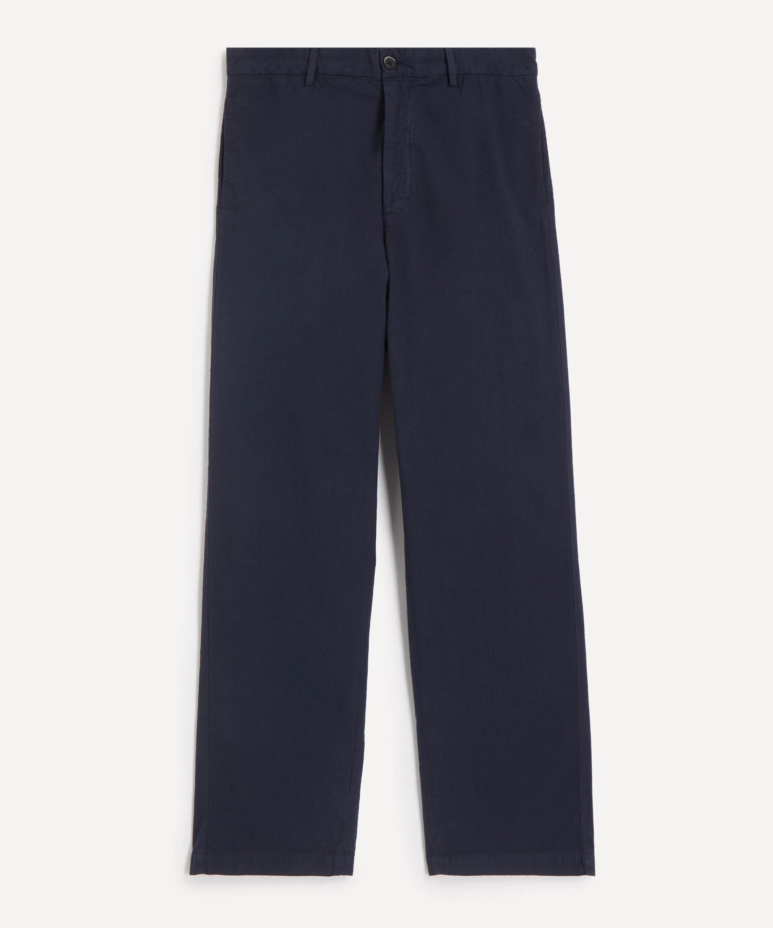 Navy Cavea Crinkled Poplin Trousers - 1
